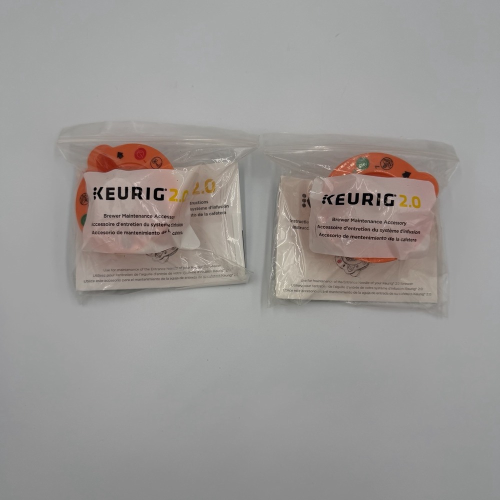 Lot of 2 Keurig 2.0 Brewer Maintenance Accessory Replacement Parts